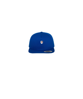 Merch 5 Panel Classic Snapback Cap Navy Green | logo4c