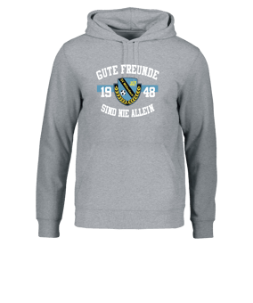 Merch Drummer 2.0 Hoody Heather Grey | #gutefreunde