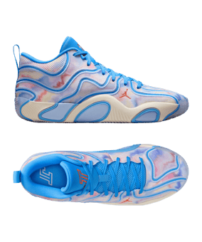 Jordan Tatum 3 Tie Dye Blauw K400 - blauw