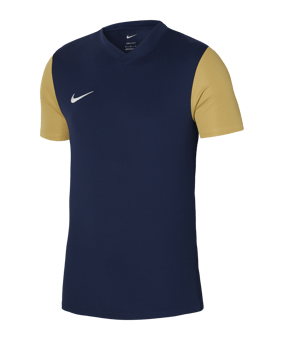 Nike Tiempo Premier II Trikot Blau Gelb F411 - blau