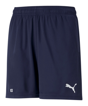 PUMA teamRISE Short Kids Blau Weiss F06