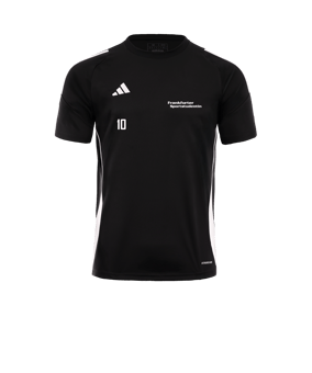 adidas Tiro 24 Trikot Schwarz Weiss