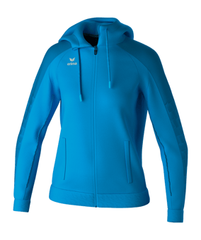Erima EVO Star Trainingsjacke Damen Blau - blau
