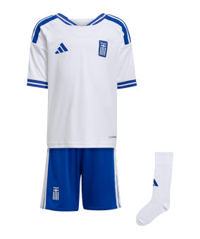 adidas EPO Griechenland Trikot Set Home 2026 Kids Weiß - weiss