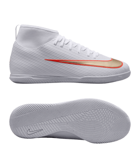 Nike Jr. Air Zoom Mercurial Superfly XI Club IN Break'Em Kids Weiß F100 - weiss