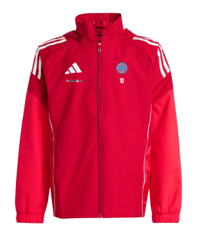 adidas Tiro 25 Competition Regenjacke Kids Rot