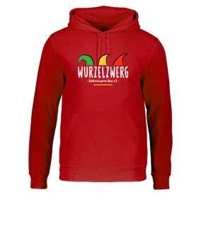Merch Drummer 2.0 Hoody Red | #wurzelzwerg