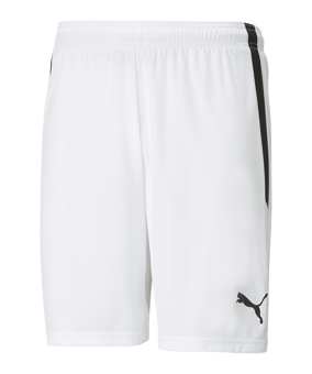PUMA teamLIGA Short Weiss Schwarz F04 - weiss
