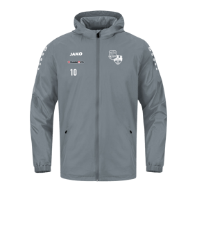 JAKO Team 2.0 Allwetterjacke Grau F840