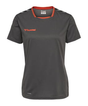 Hummel Authentic Poly Trikot kurzarm Damen F1525 - grau