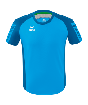 Erima Six Wings Trikot Hellblau Türkis - blau