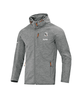 JAKO Softshelljacke Light Grau F40