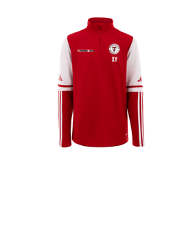 adidas Squadra 25 HalfZip Sweatshirt Kids Rot