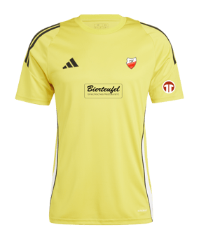 adidas Tiro 24 Trikot Gelb Weiss