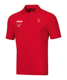 JAKO Base Poloshirt Kids Rot F01