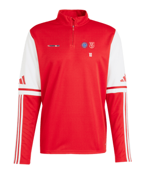 adidas Squadra 25 HalfZip Sweatshirt Rot