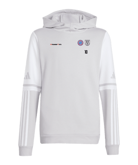 adidas Squadra 25 Hoody Kids Grau
