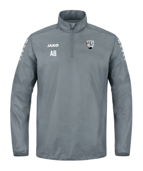 JAKO Team Rainzip Sweatshirt Grau F840