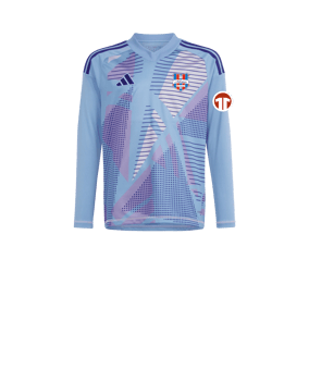 adidas Tiro 24 Competition Torwarttrikot langarm Kids Blau