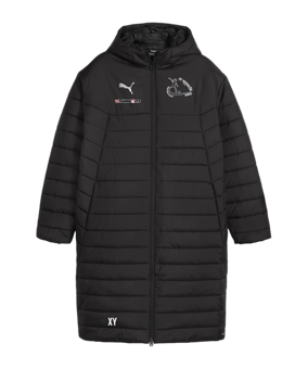 PUMA teamFINAL Bench Jacke Schwarz F03