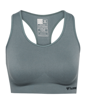 Hummel hmlTIF Seamless Sports Hemd Damen Grün F6126 - gruen