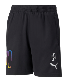 PUMA Neymar Jr. Thrill Short Kids Schwarz F01 - schwarz