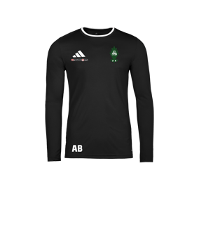 adidas Entrada 26 Trikot Langarm Schwarz