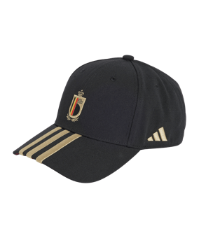 adidas Belgien Cap EM 2024 Schwarz - schwarz