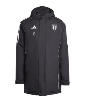 adidas Tiro 24 Winterjacke Schwarz Weiss