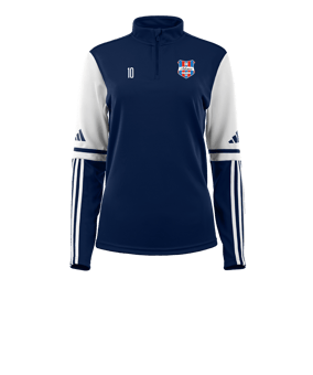 adidas Squadra 25 HalfZip Sweatshirt Damen Blau
