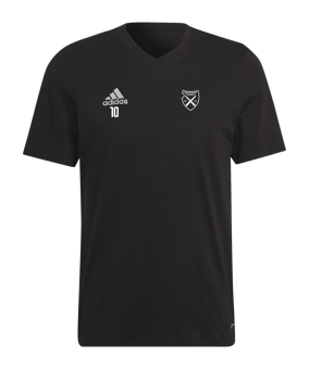 adidas Entrada 22 T-Shirt Schwarz