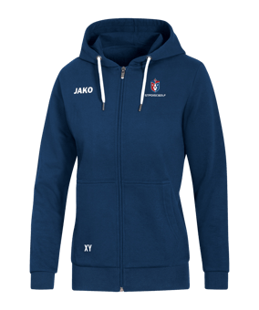 JAKO Base Kapuzenjacke Damen Blau F09