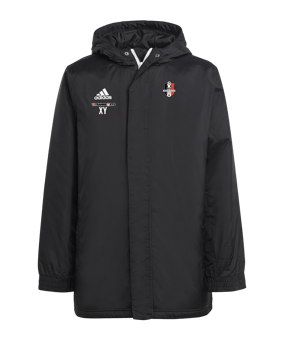 adidas Entrada 22 Stadium Jacke Kids Schwarz