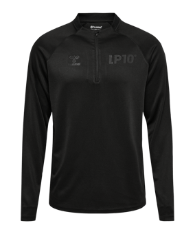 Hummel LP10 Half Zip Sweatshirt Schwarz F2001 - schwarz