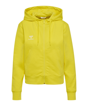 Hummel GO 2.0 Kapuzenjacke Damen Gelb F5269 - gelb