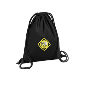Merch Organic Premium Cotton Gymsack Black | #logo