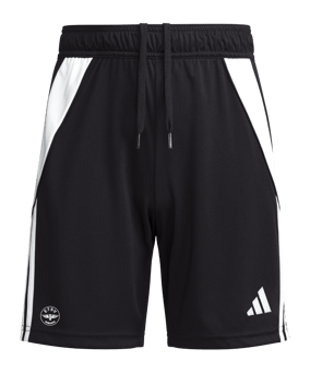 adidas Tiro 24 Short Kids Schwarz Weiss