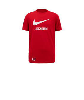 Nike Park 20 Swoosh T-Shirt Kids Rot F657