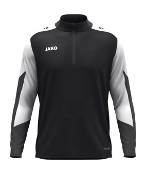 JAKO Dynamic Zip Top Sweatshirt Schwarz F826 - schwarz