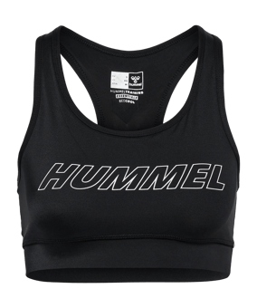 Hummel hmlTE Tola Sport-BH Damen Schwarz F2001 - schwarz