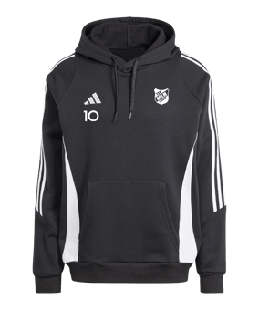 adidas Tiro 24 Hoody Schwarz Weiss