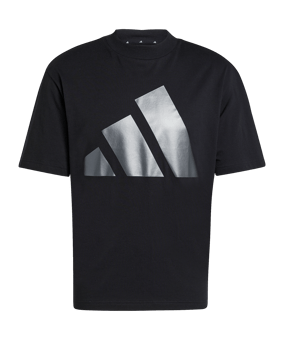 adidas Holiday Big Logo T-Shirt Schwarz - schwarz