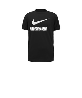 Nike Park 20 Swoosh T-Shirt Kids Schwarz F010
