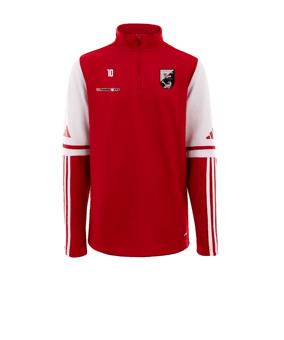adidas Squadra 25 HalfZip Sweatshirt Rot
