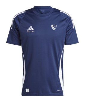 adidas Tiro 24 Trikot Dunkelblau Weiss