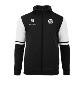 adidas Squadra 25 Kapuzenjacke Schwarz