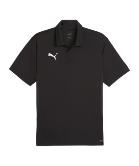 PUMA teamGOAL Poloshirt Schwarz F03 - schwarz