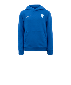 Sweat à capuche en polaire Nike Park 20 enfants Bleu blanc F463