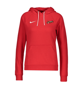 Nike Park 20 Fleece Hoody Damen Rot Weiss F657