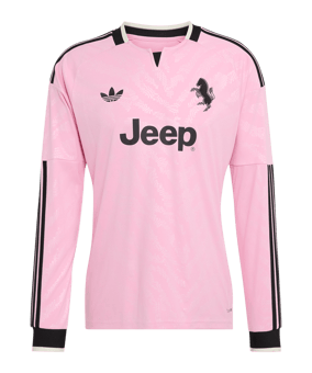 adidas Juventus Turin Trikot Langarm Away 2026/2027 Rosa